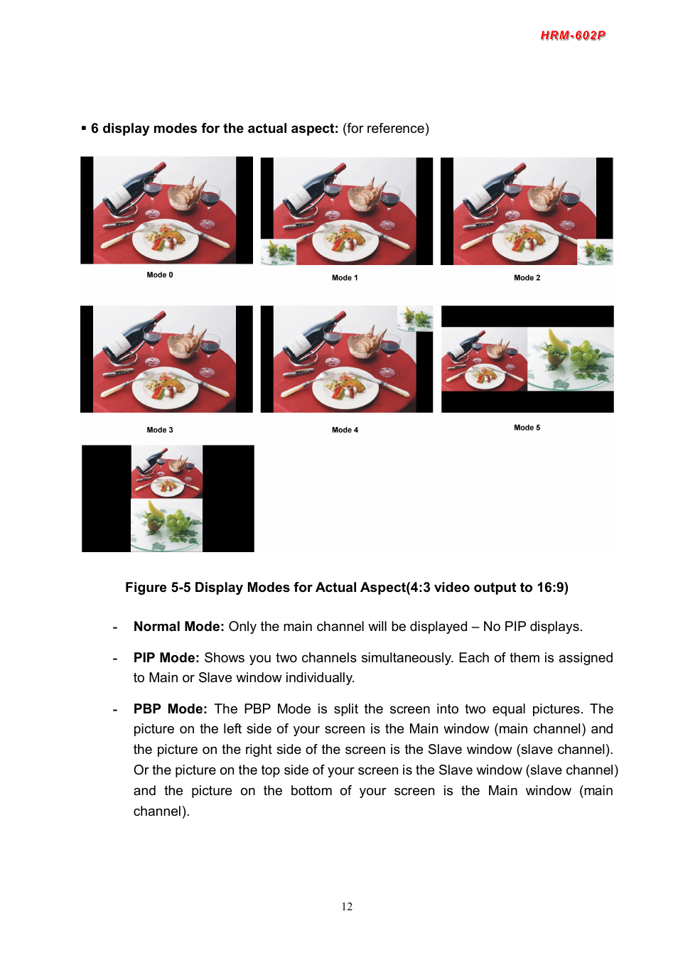 Avlink HRM-602P User Manual | Page 13 / 57