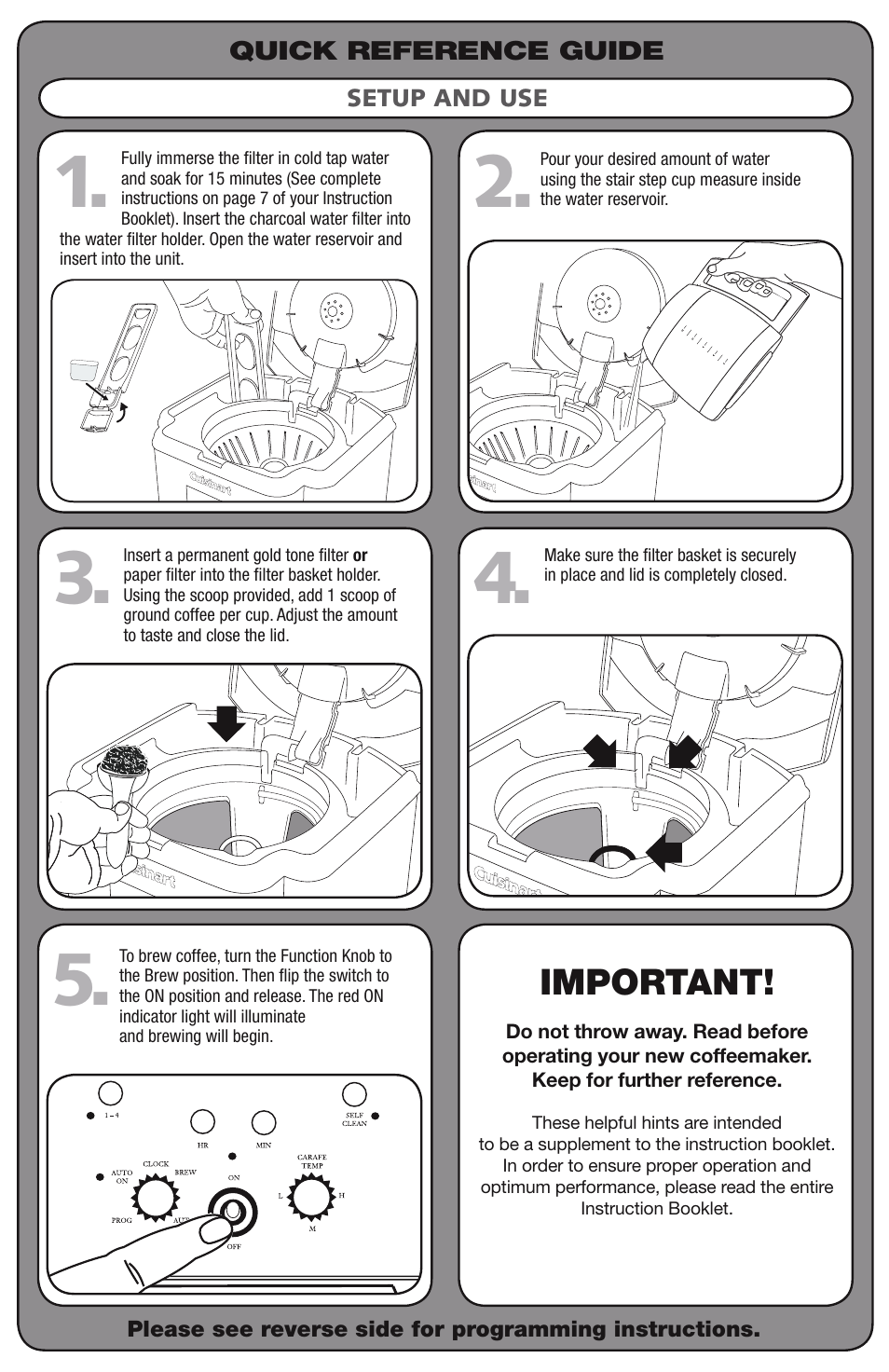 Cuisinart PG-26691 User Manual | 2 pages