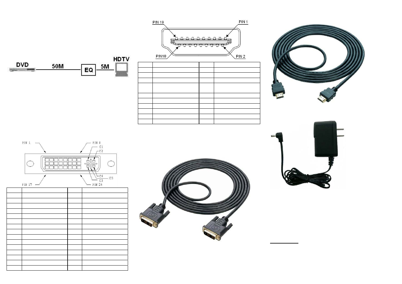 Installation, Additional options, Technical specifications input/output signal | Avlink HB-01 User Manual | Page 2 / 2