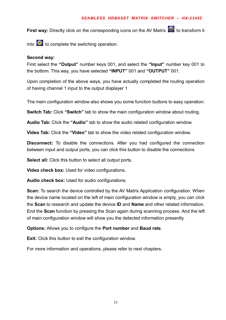 Avlink HX-2344Z User Manual | Page 34 / 72