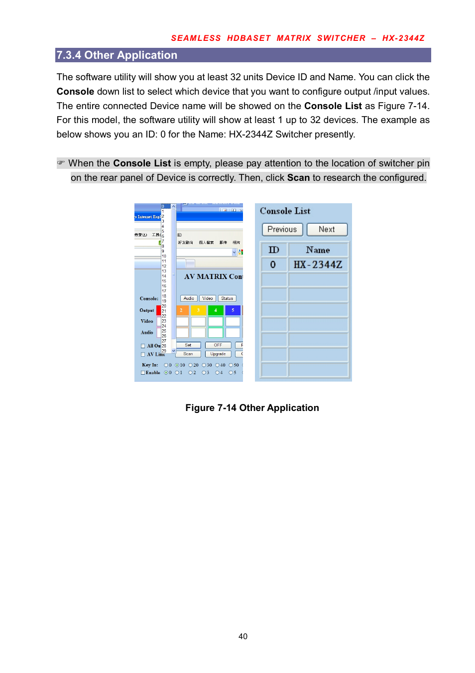 Avlink HX-2344Z User Manual | Page 41 / 72