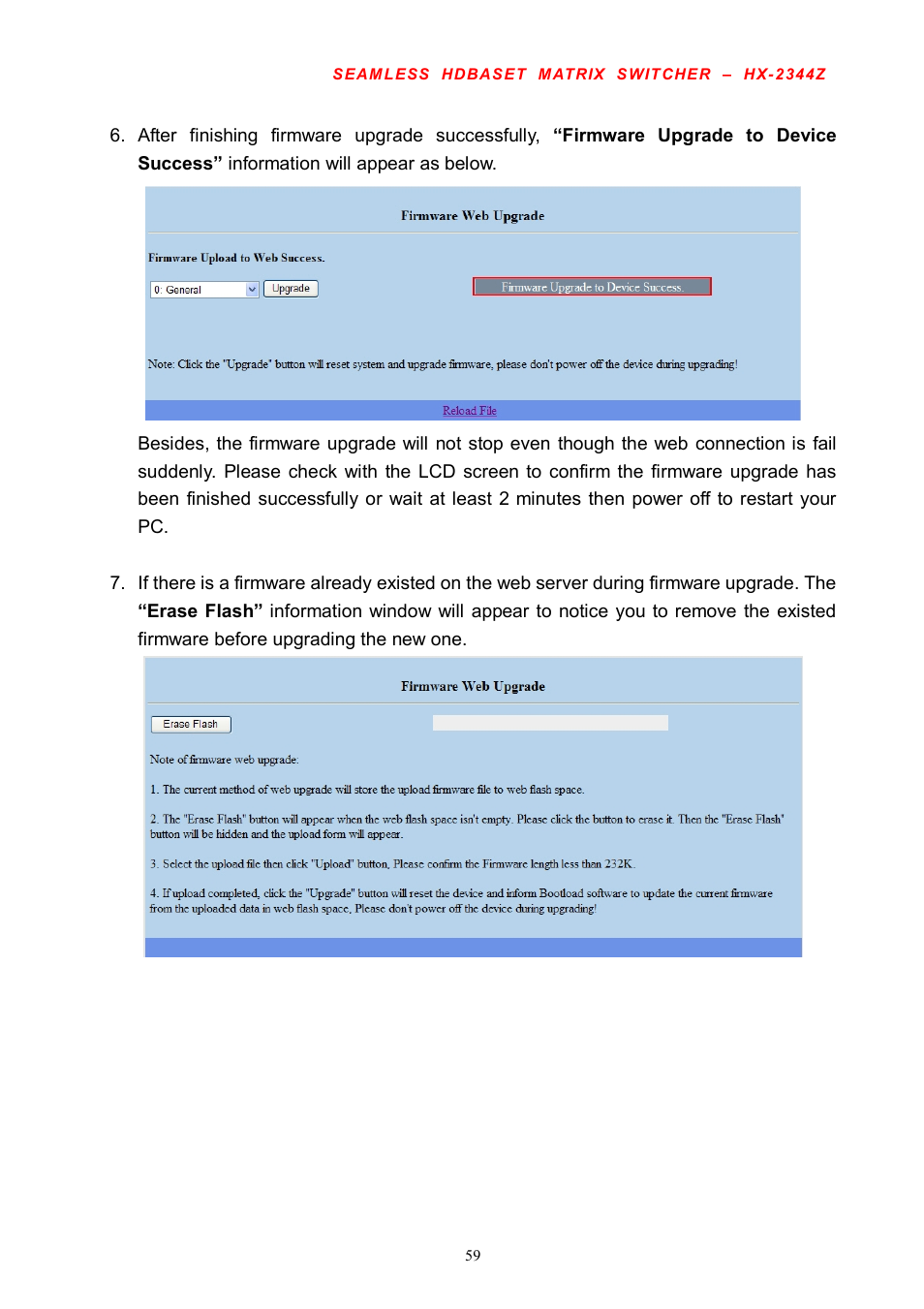 Avlink HX-2344Z User Manual | Page 60 / 72