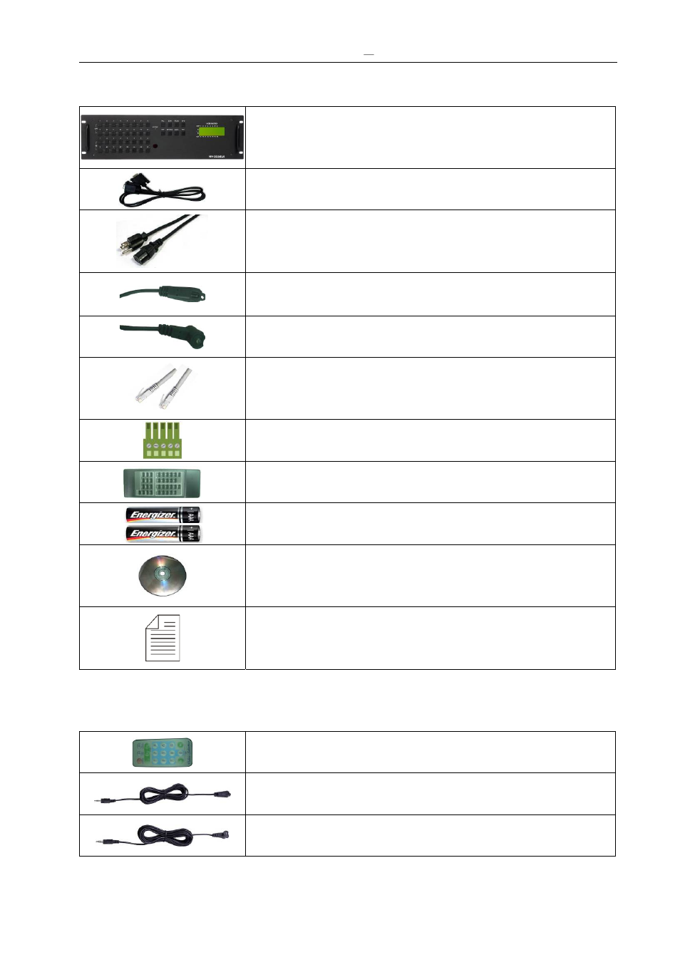 2 packing, 3 accessories (optional) | Avlink HX-331616 User Manual | Page 6 / 72