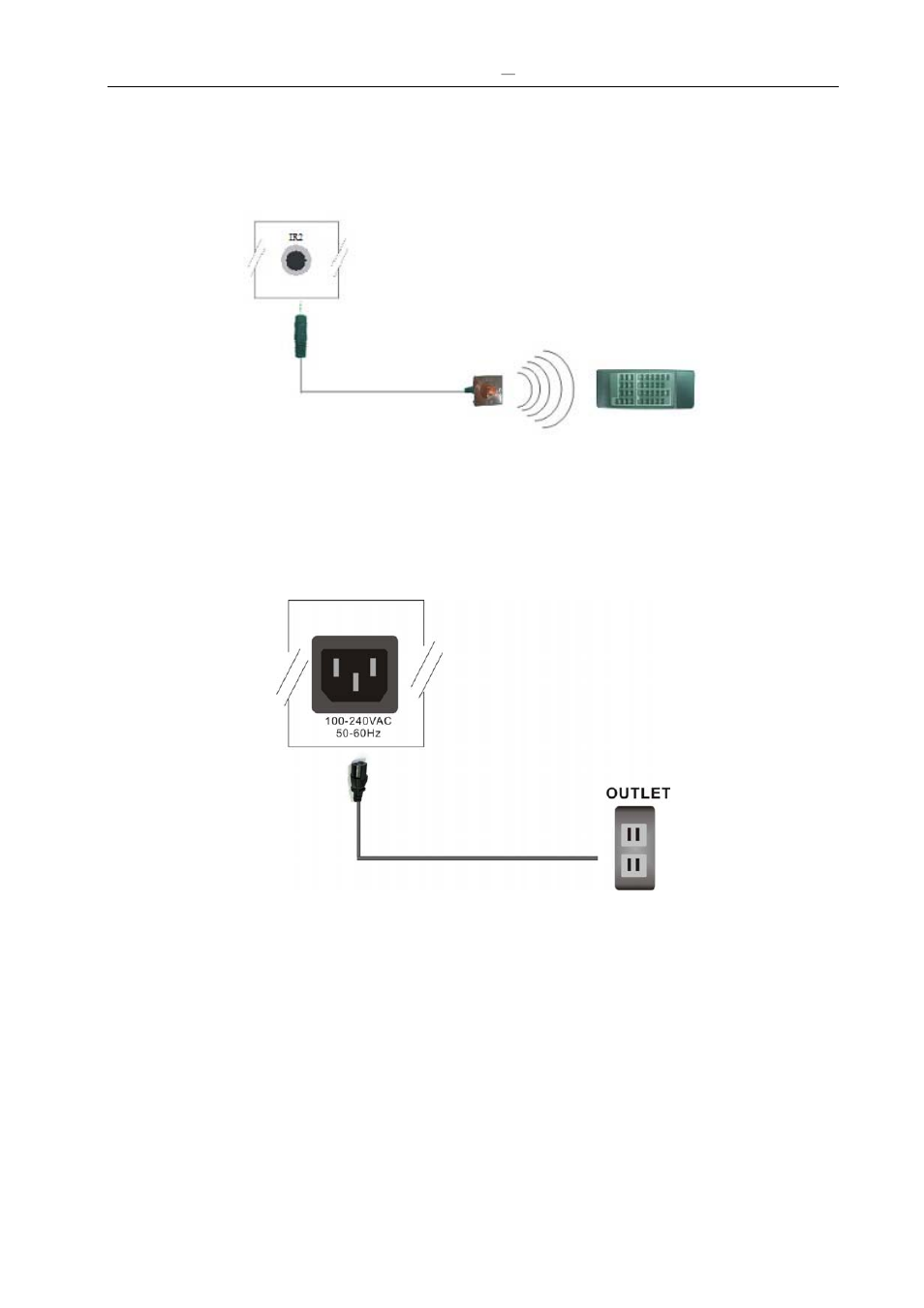 3 ir2 connection, 4 power connection | Avlink HX-2388 User Manual | Page 17 / 40