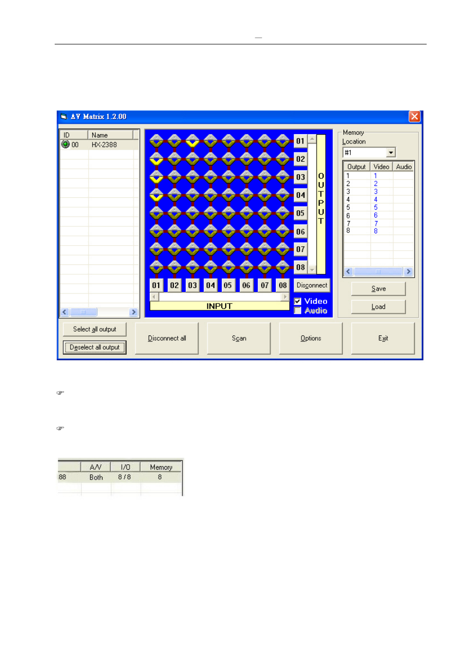 2 rs-232 software configuration | Avlink HX-2388 User Manual | Page 19 / 40