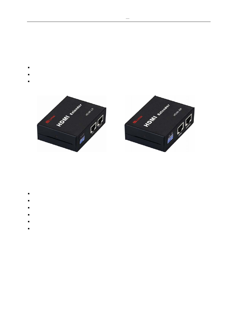 Appendix a hdmi-ep (optional), Hdmi-ep features | Avlink HX-2388 User Manual | Page 36 / 40