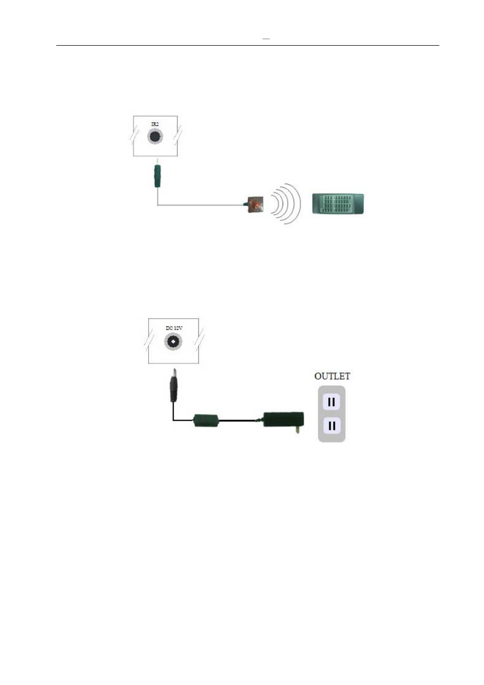 3 ir2 connection, 4 power connection | Avlink HX-2344 User Manual | Page 12 / 24