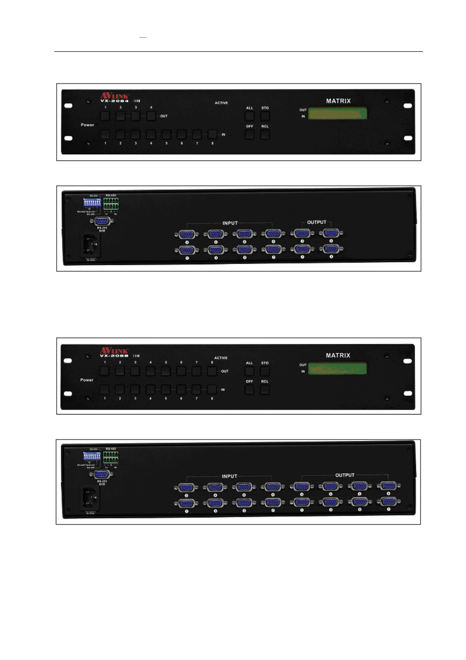 Avlink VX-2088 User Manual | Page 8 / 30