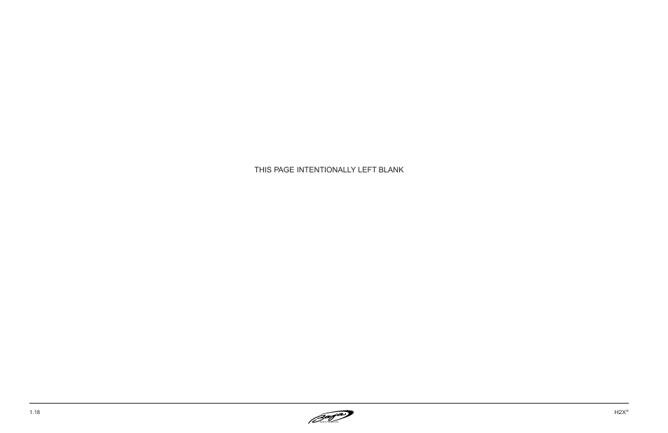This page intentionally left blank | Baja Marine Performance H2X User Manual | Page 28 / 83
