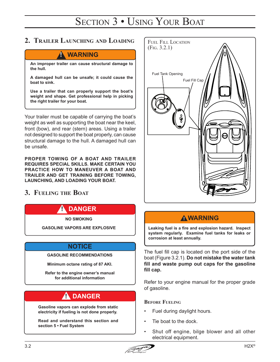 3 • u, Ection, Sing | Baja Marine Performance H2X User Manual | Page 38 / 83
