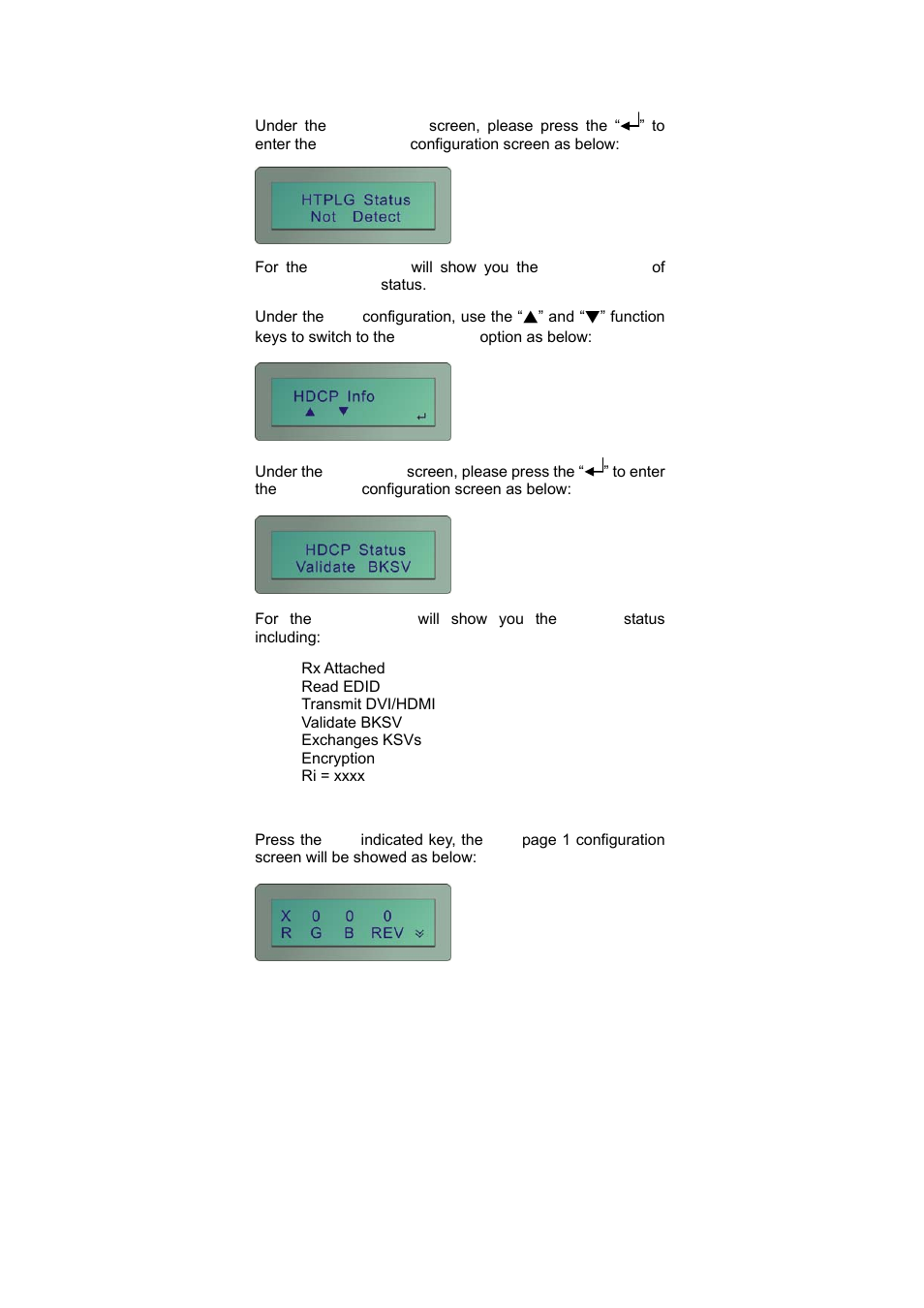 Avlink PG-H1 User Manual | Page 14 / 20