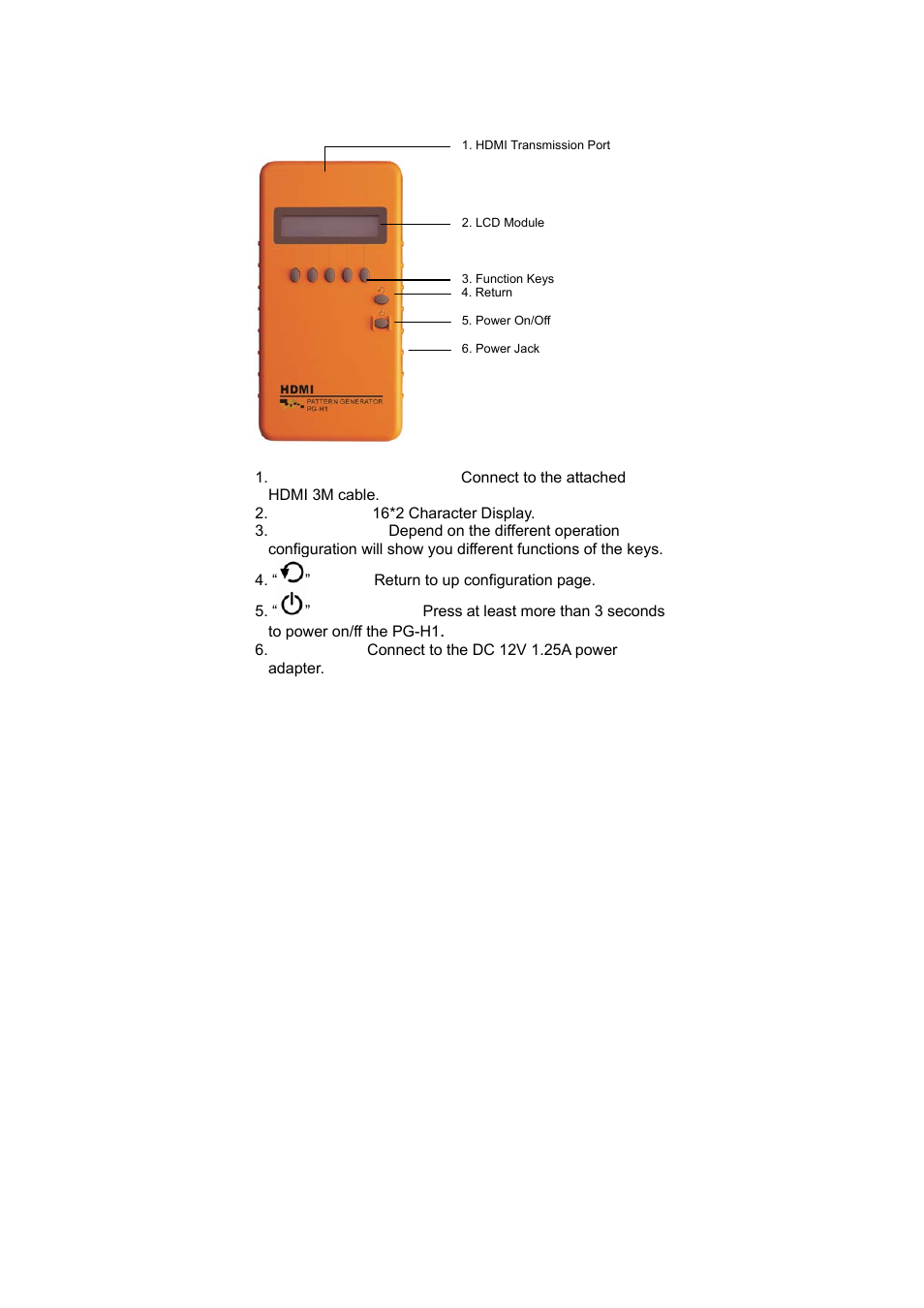 Avlink PG-H1 User Manual | Page 5 / 20
