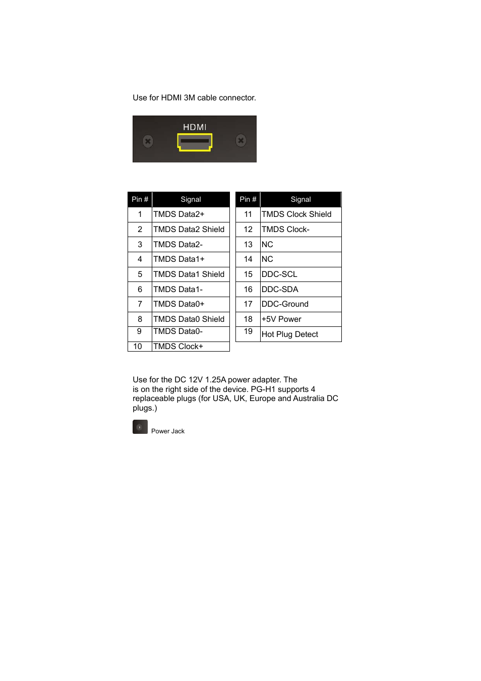 Avlink PG-H1 User Manual | Page 6 / 20
