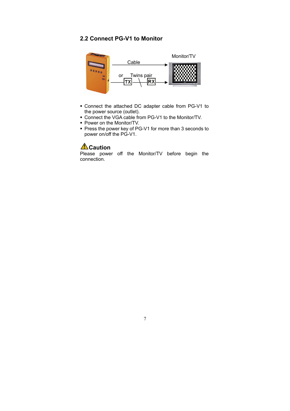 Avlink PG-V1 User Manual | Page 8 / 20