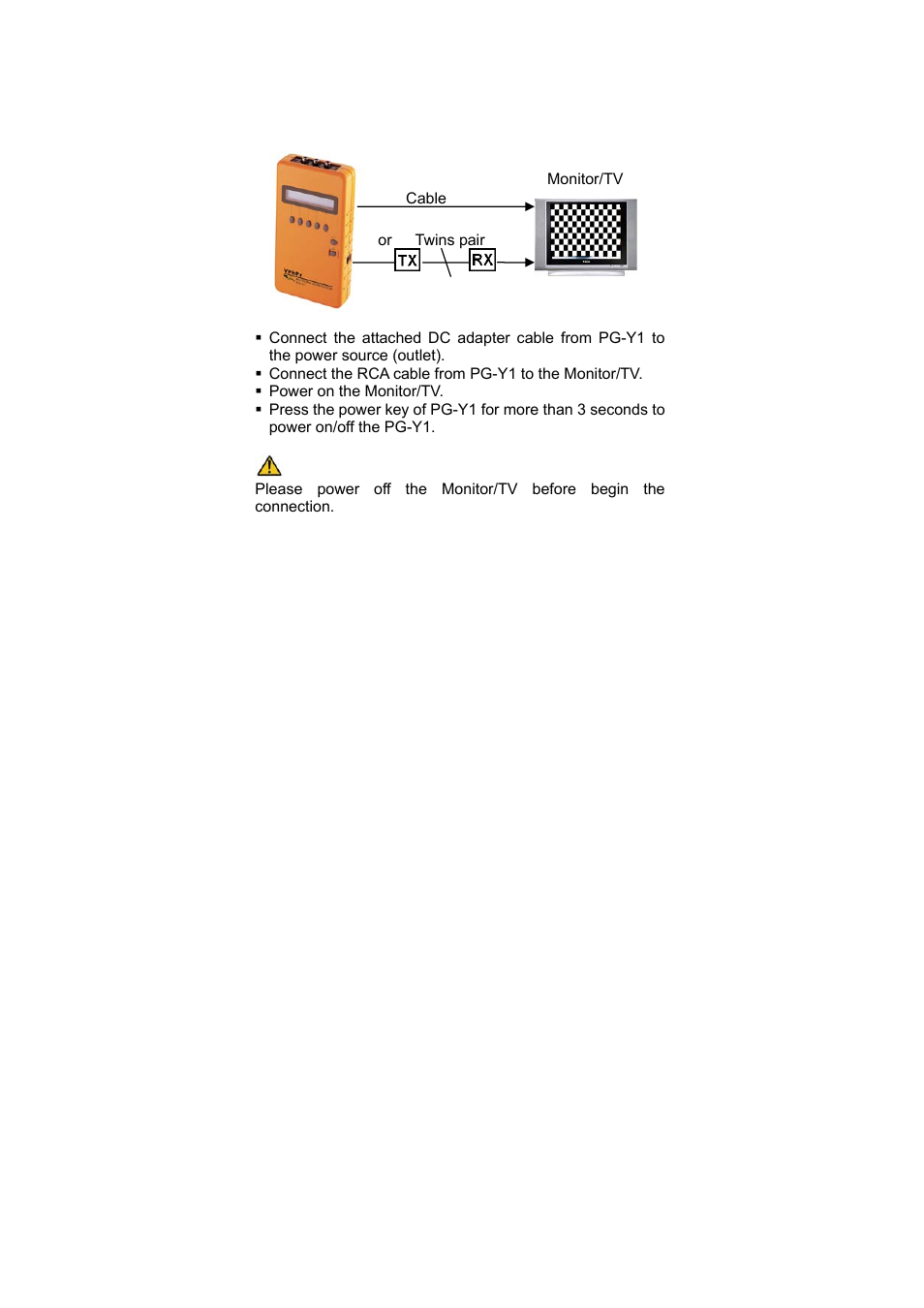 Avlink PG-Y1 User Manual | Page 8 / 18