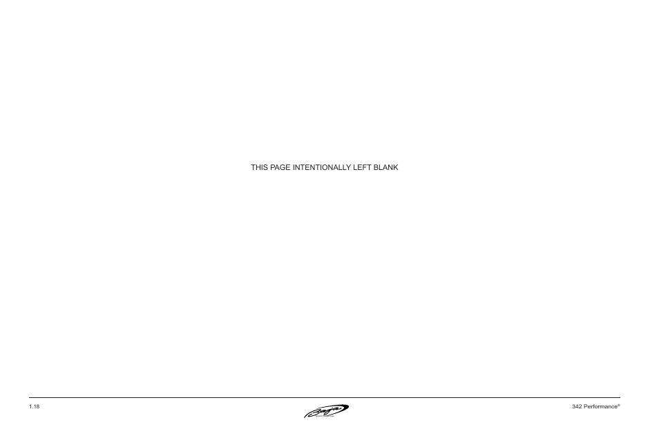 This page intentionally left blank | Baja Marine Performance 342 User Manual | Page 28 / 85