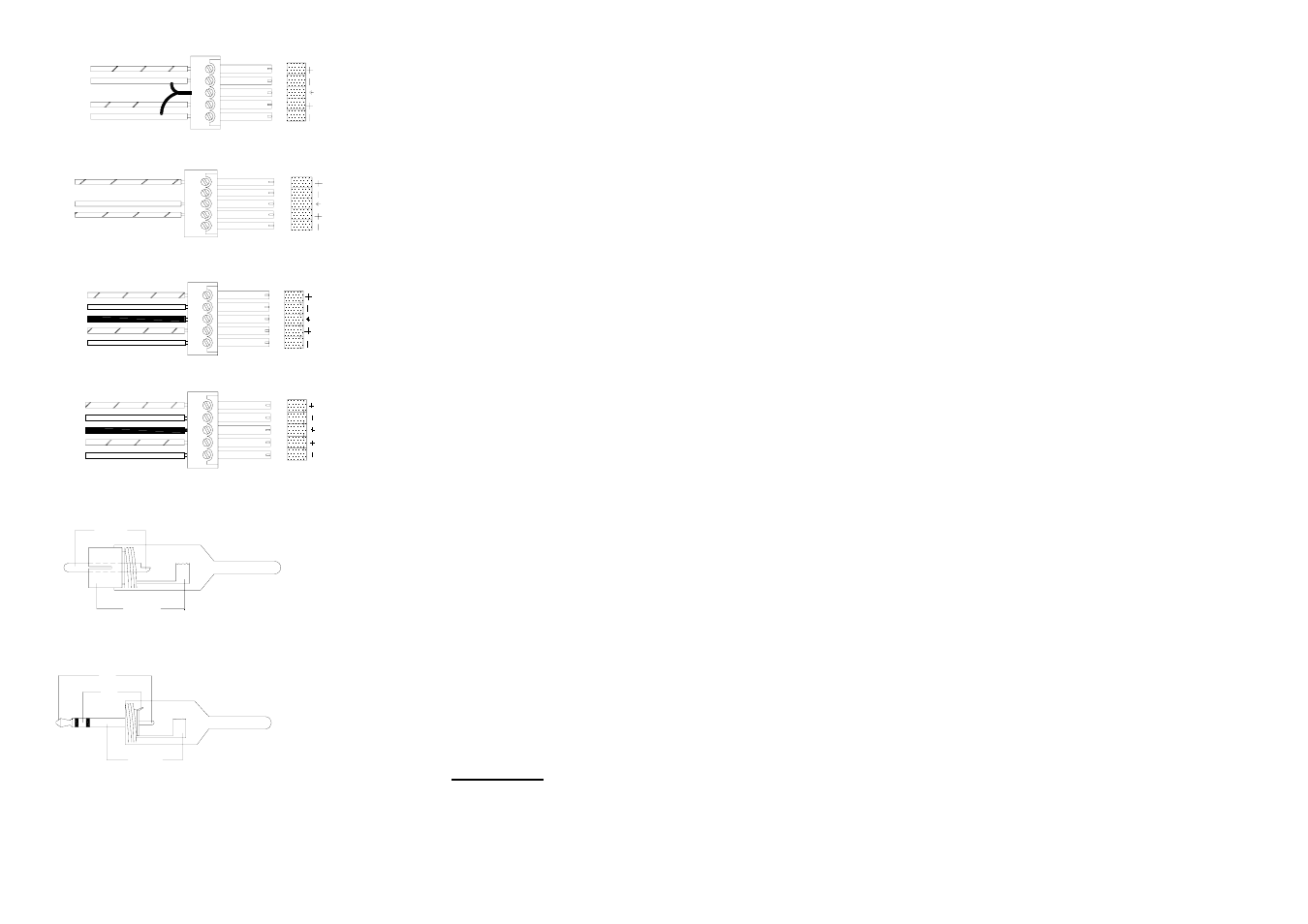 Installing audio connectors, Unbalanced input, Balanced intput | Balanced output | Avlink BAS-916 User Manual | Page 2 / 2