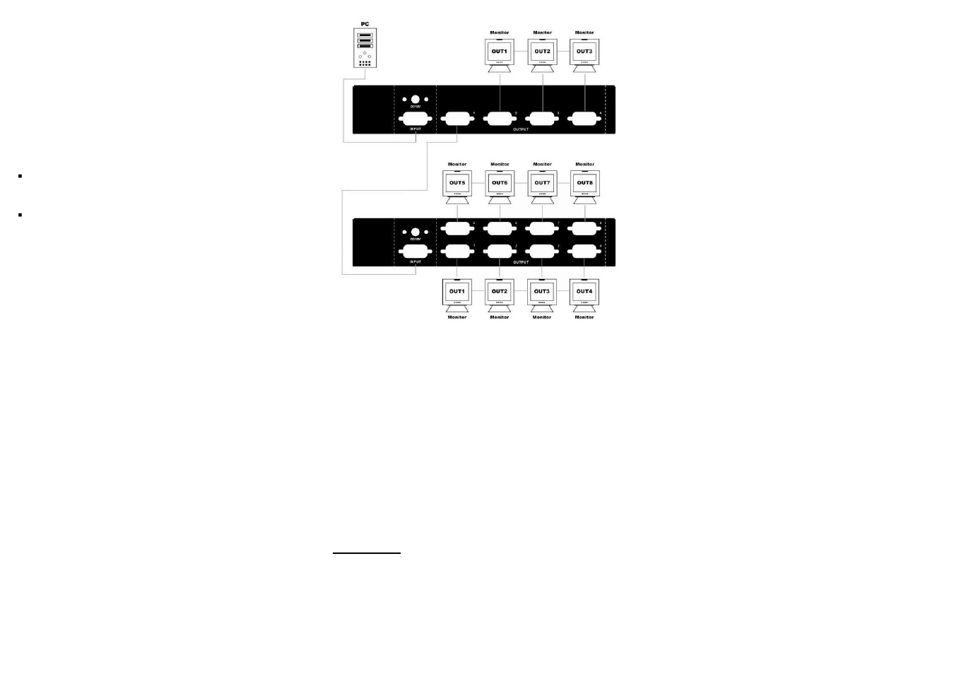 Installation, Operation for cascade | Avlink VS-918UF User Manual | Page 2 / 2