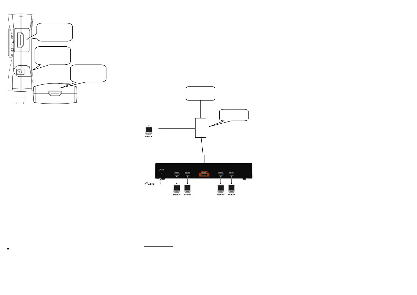 Installation, Operation for cascade | Avlink HSC-12 User Manual | Page 2 / 2