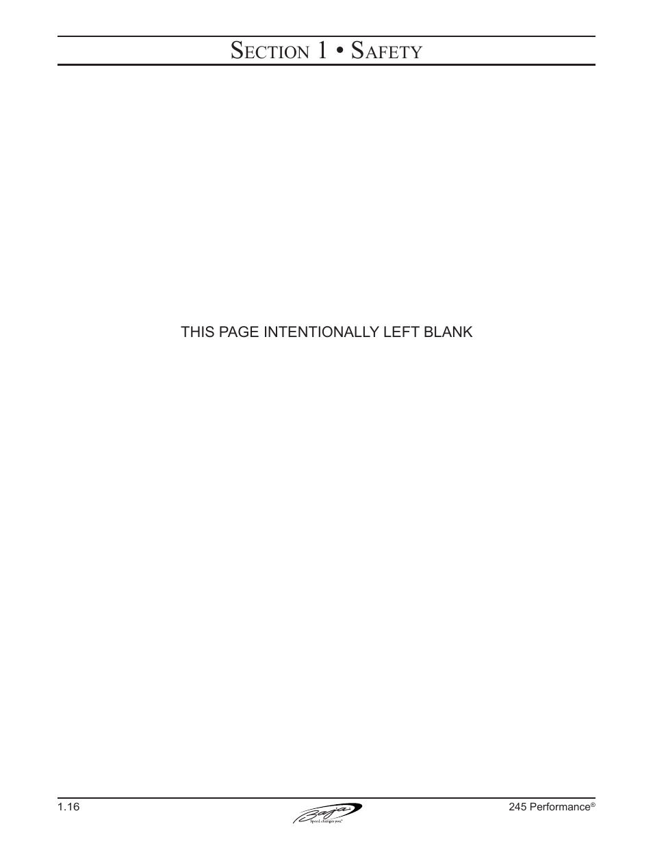 1 • s | Baja Marine Performance 245 User Manual | Page 26 / 82