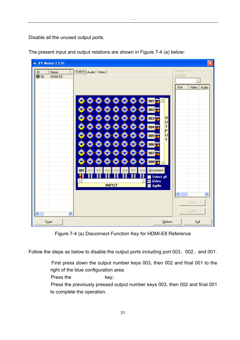 Avlink HDMI-E8 User Manual | Page 32 / 71