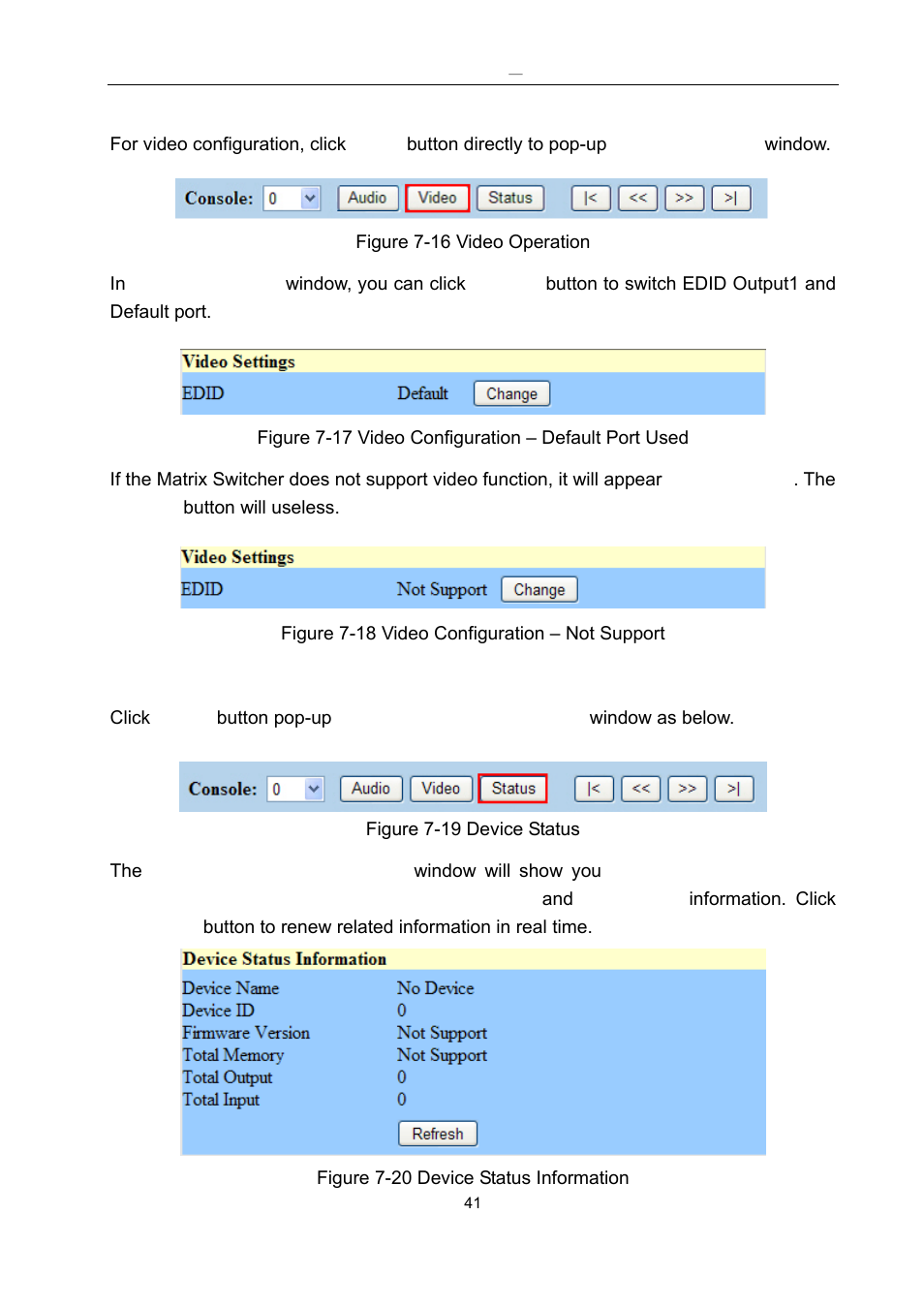 Avlink HDMI-E8 User Manual | Page 42 / 71