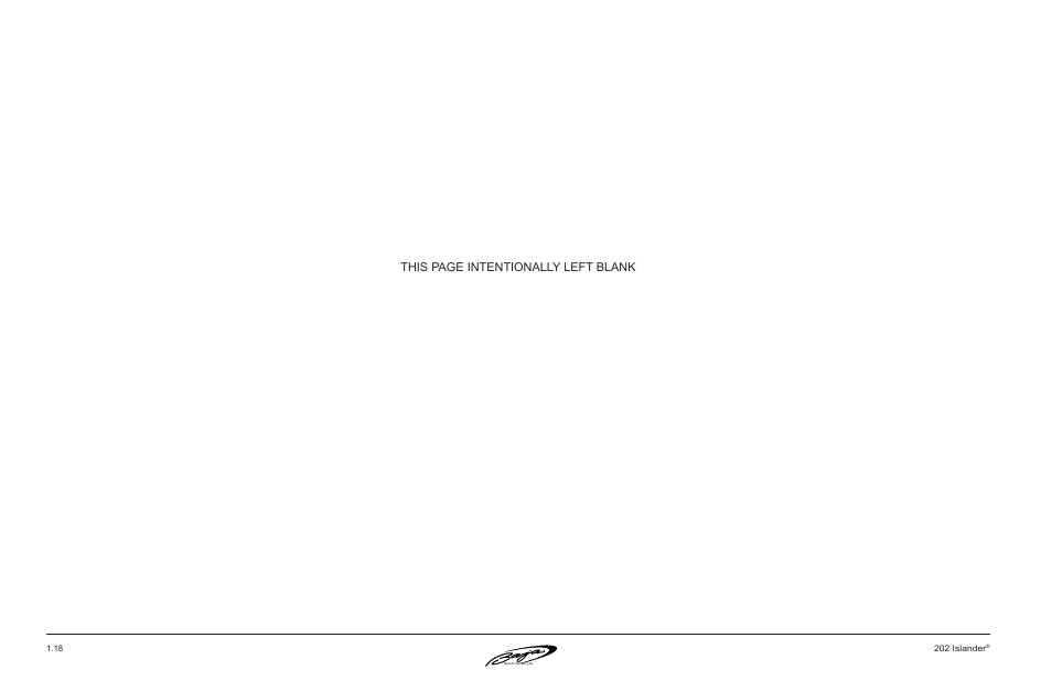 This page intentionally left blank | Baja Marine 202 Islander User Manual | Page 28 / 83