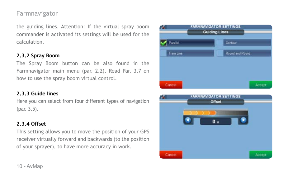 AvMap G6 User Manual | Page 10 / 32