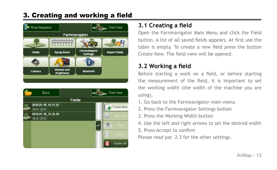 AvMap G6 User Manual | Page 13 / 32