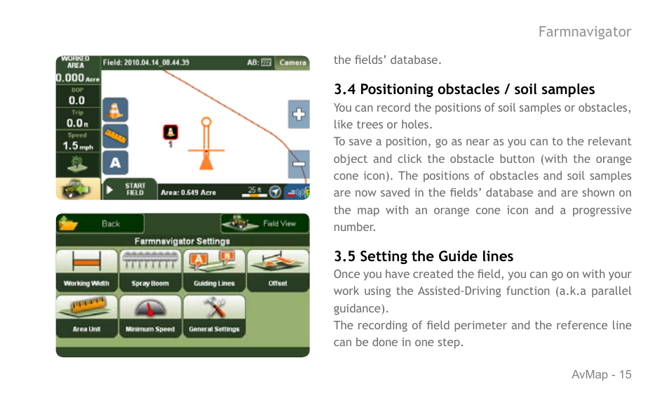 AvMap G6 User Manual | Page 15 / 32