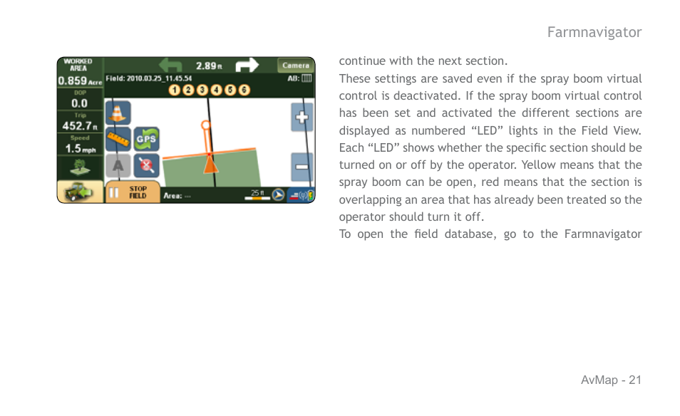 AvMap G6 User Manual | Page 21 / 32