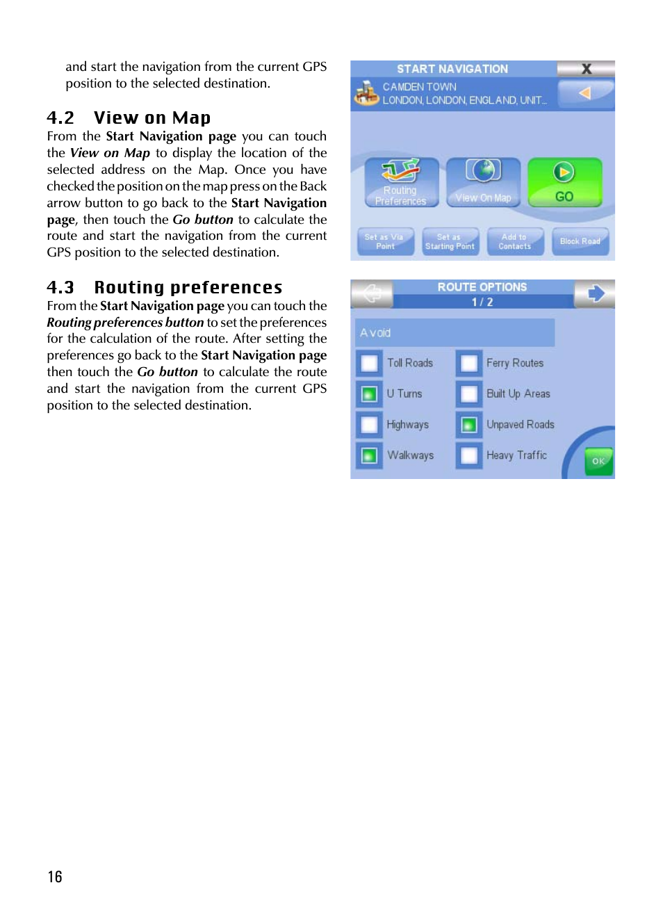 AvMap Geosat 5 series Manual User Manual | Page 16 / 48