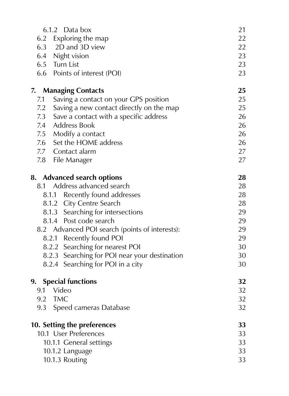 AvMap Geosat 5 series Manual User Manual | Page 4 / 48