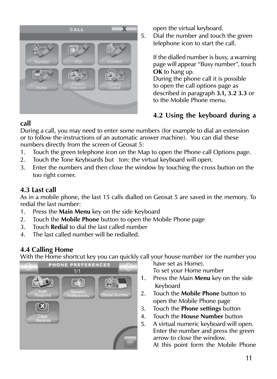 AvMap Geosat 5 GT User Manual | Page 11 / 14