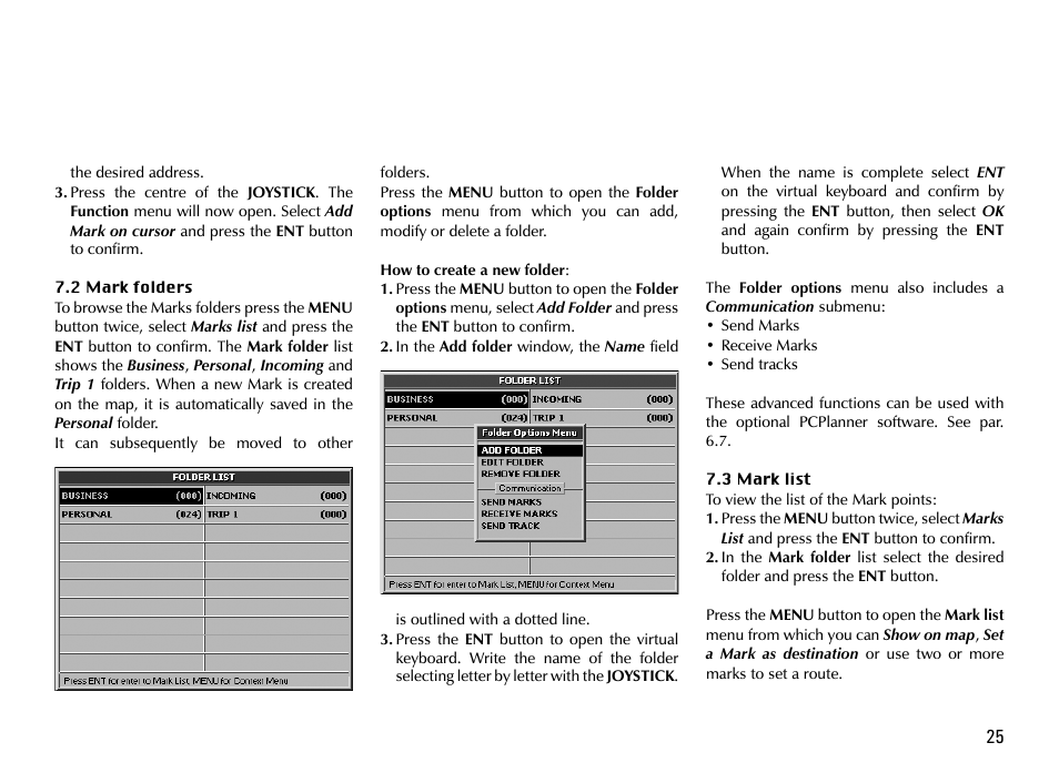 AvMap GEOSAT 4 TRUCK User Manual | Page 25 / 60