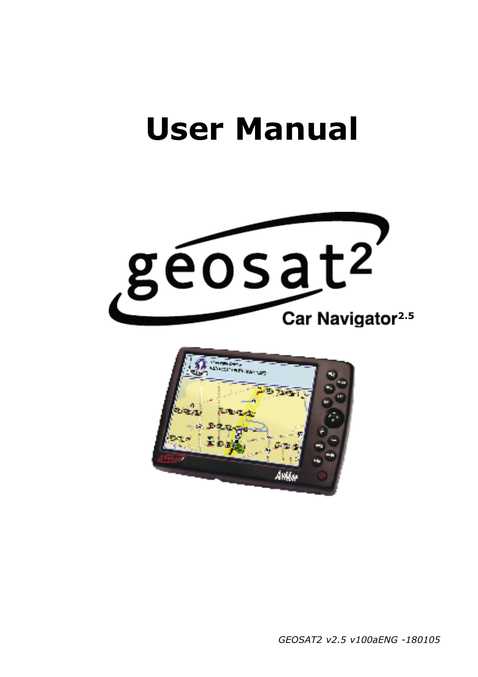 AvMap Geosat 2 User Manual | 17 pages
