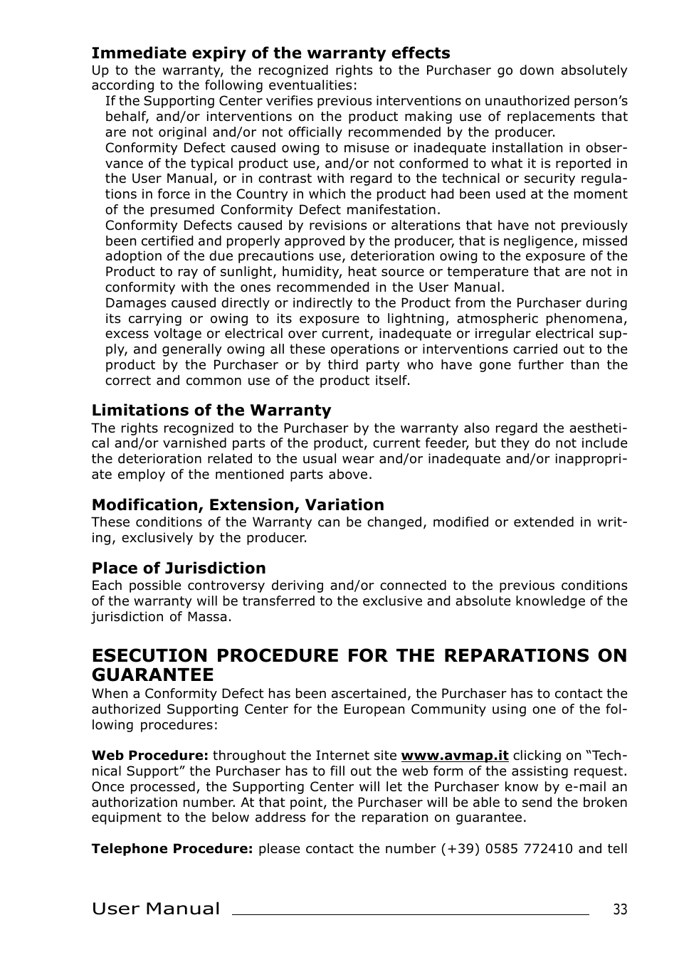 User manual | AvMap Geosat 2 User Manual | Page 13 / 17