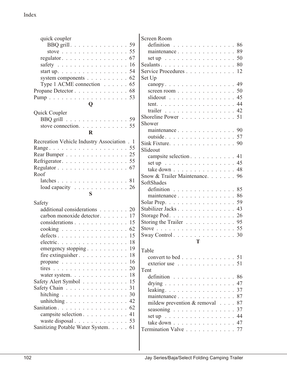 Baja Marine JAY SERIES YEAR 2006 User Manual | Page 112 / 114