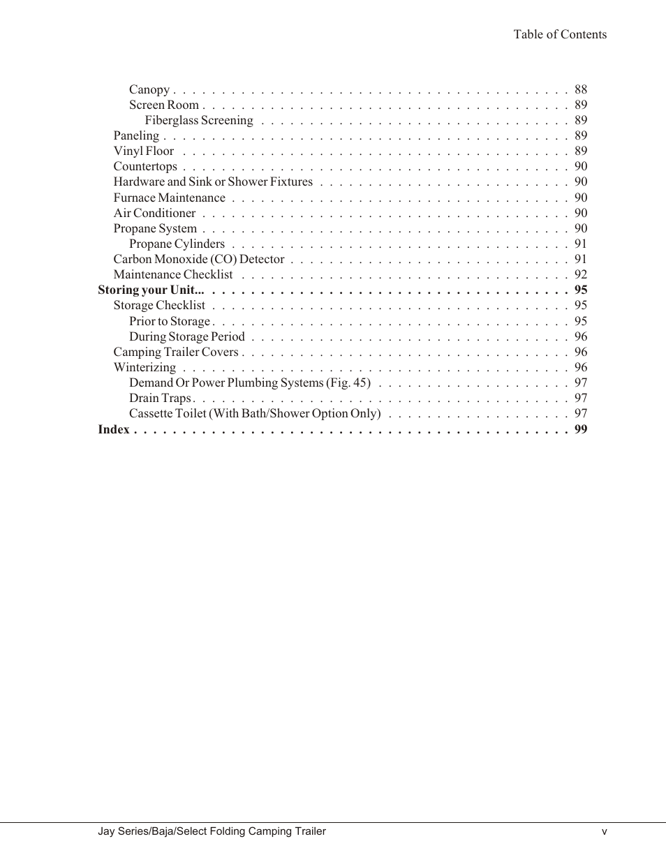 Baja Marine JAY SERIES YEAR 2006 User Manual | Page 9 / 114