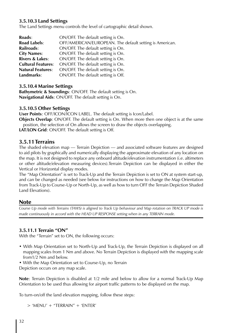 11 terrains | AvMap EKPIV series User Manual | Page 32 / 96
