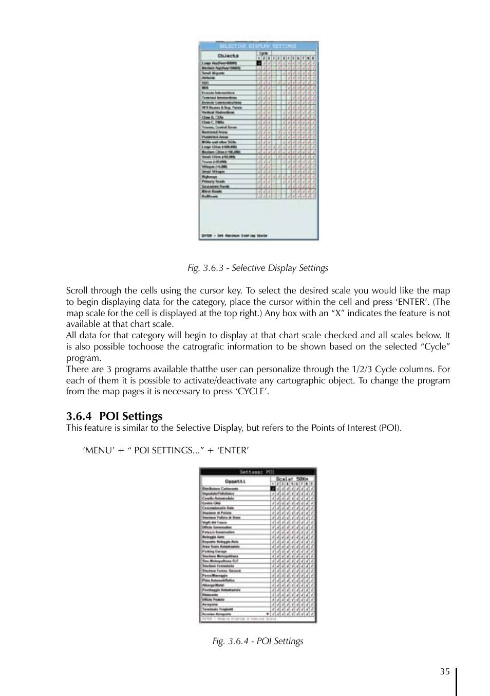 4 poi settings | AvMap EKPIV series User Manual | Page 35 / 96