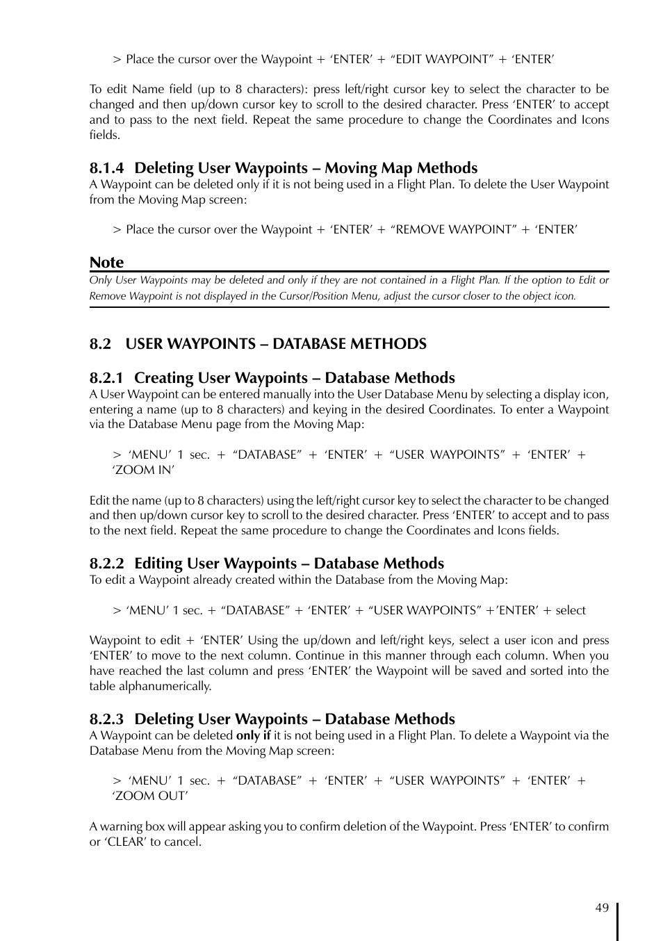AvMap EKPIV series User Manual | Page 49 / 96