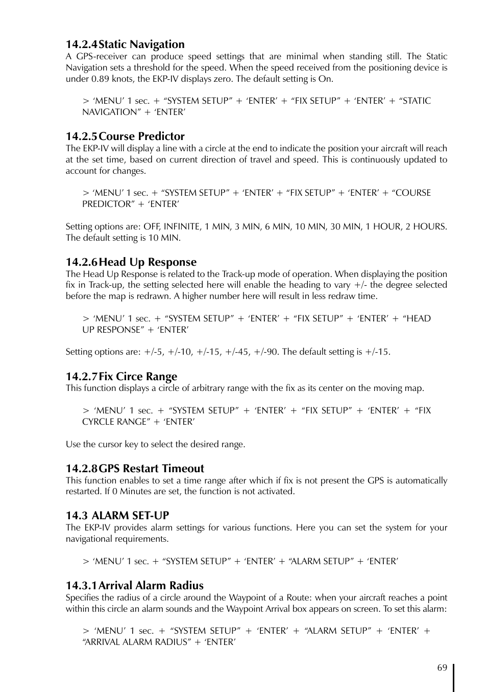 AvMap EKPIV series User Manual | Page 69 / 96