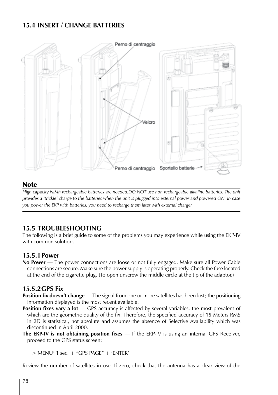 AvMap EKPIV series User Manual | Page 78 / 96