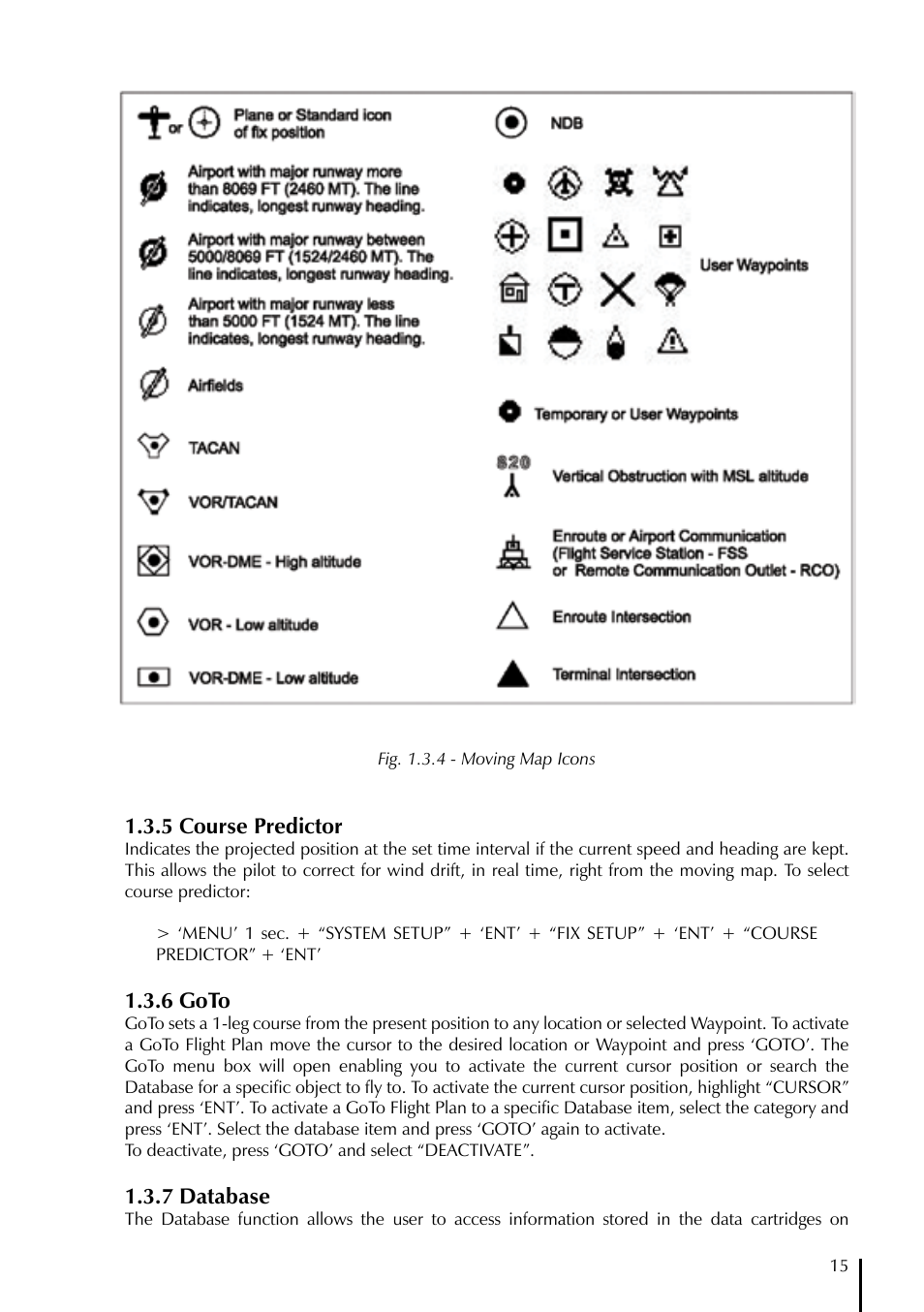 AvMap GeoPilot Plus User Manual | Page 15 / 93