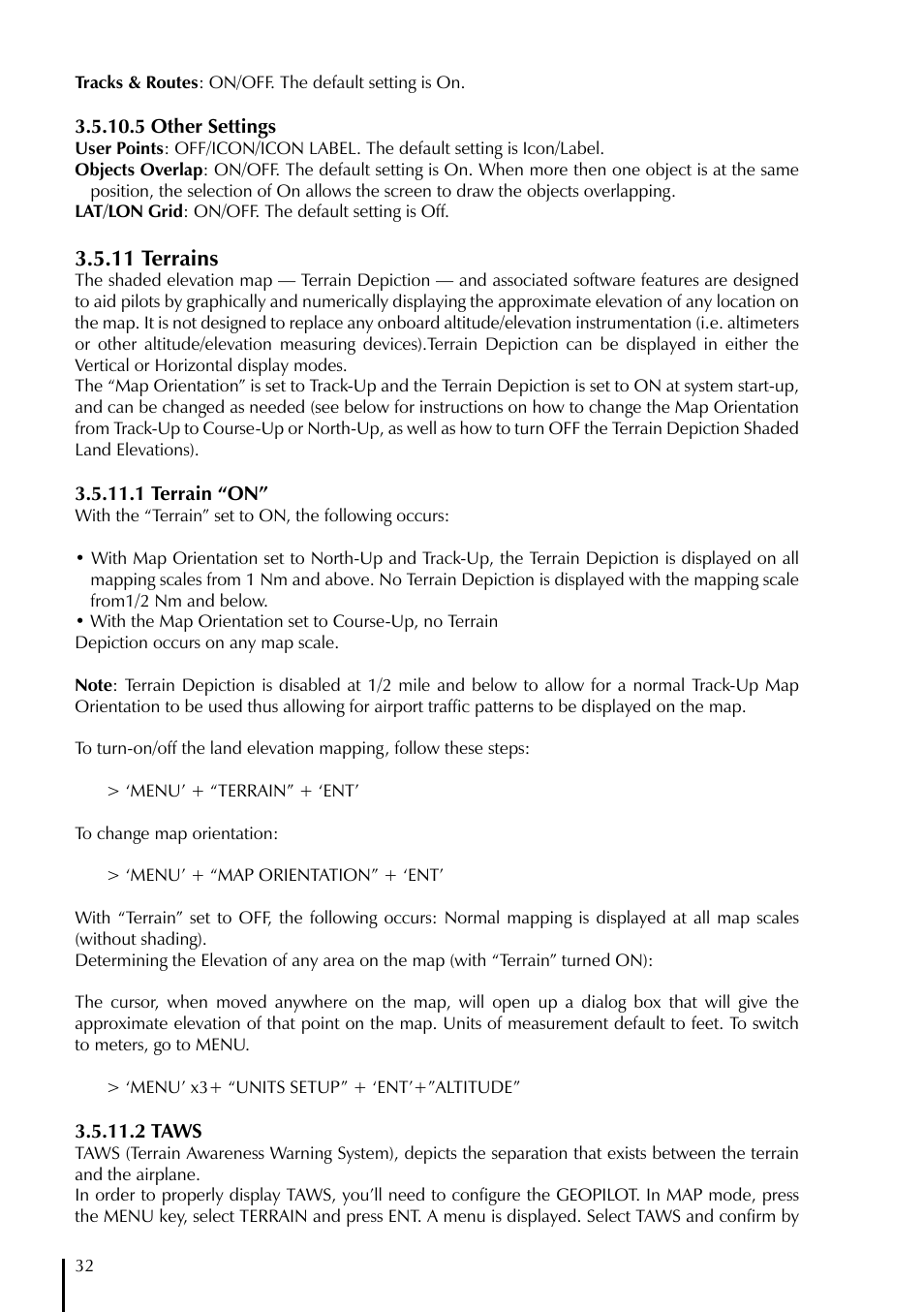 11 terrains | AvMap GeoPilot Plus User Manual | Page 32 / 93