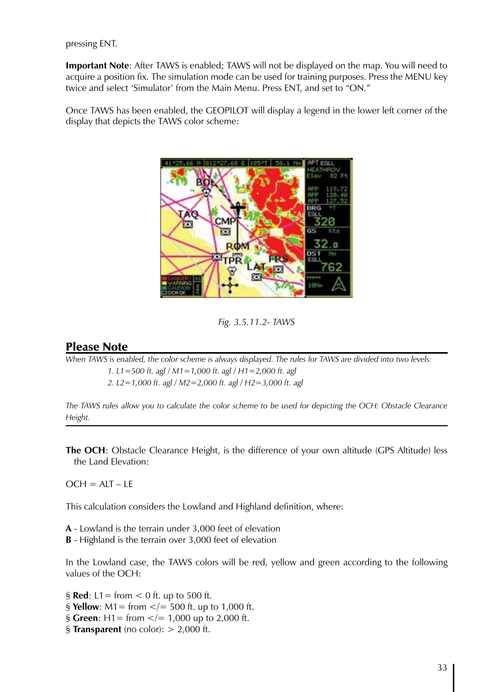 AvMap GeoPilot Plus User Manual | Page 33 / 93