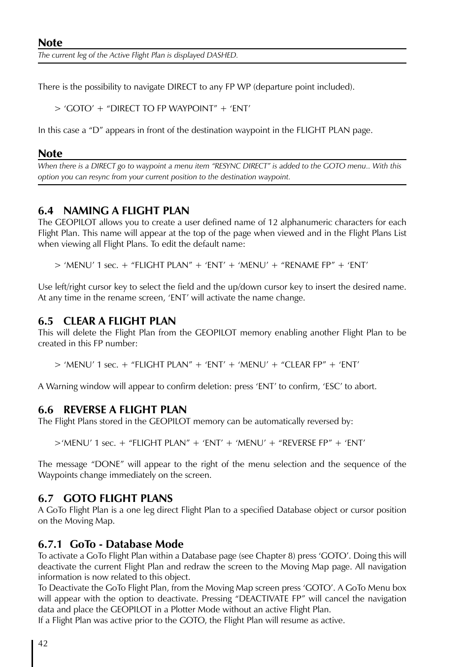 AvMap GeoPilot Plus User Manual | Page 42 / 93
