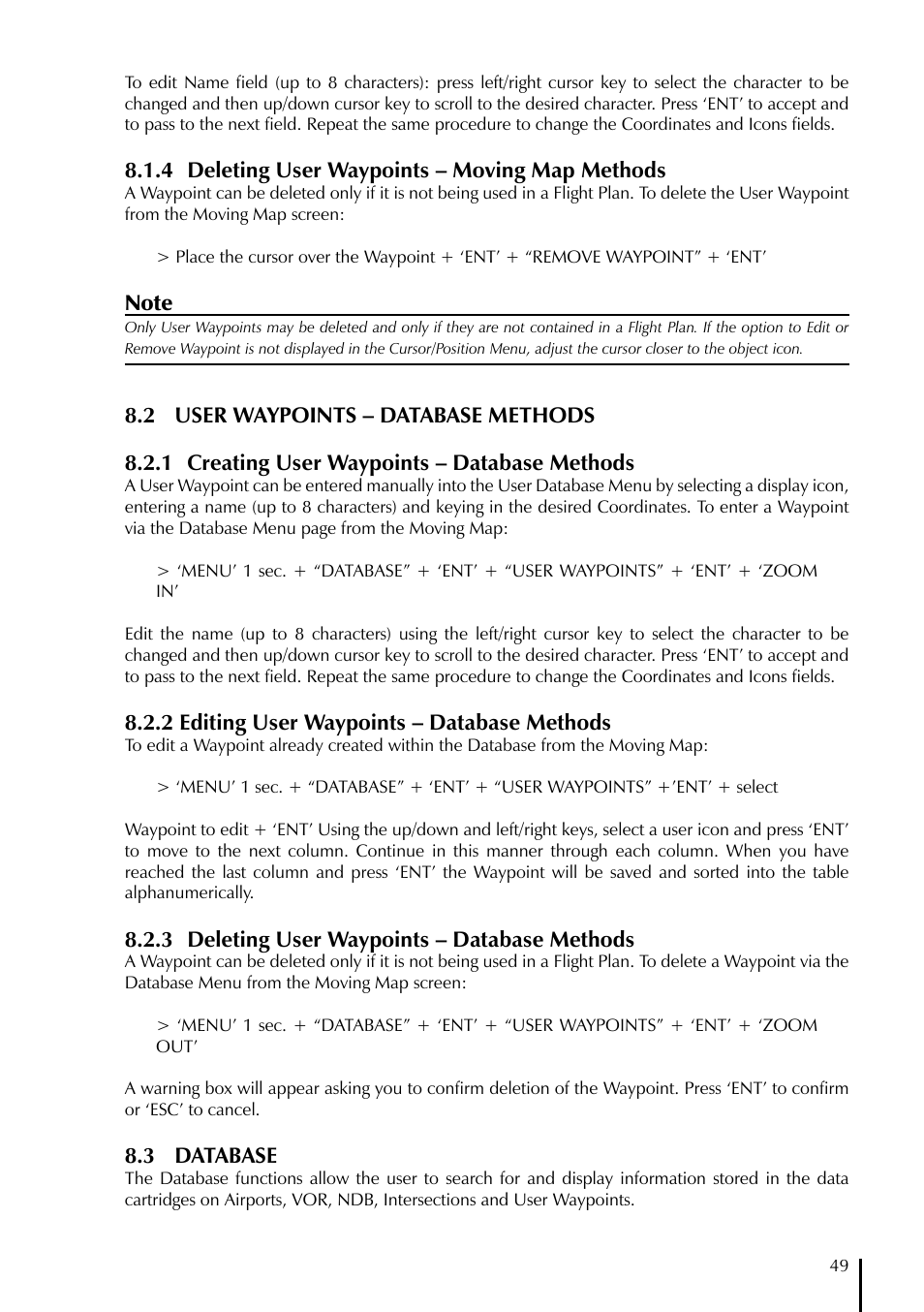 AvMap GeoPilot Plus User Manual | Page 49 / 93