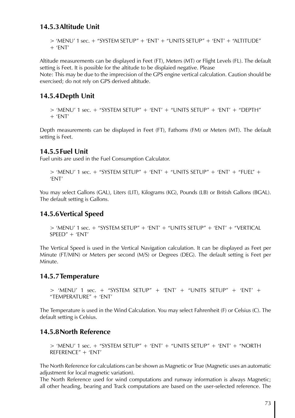 AvMap GeoPilot II Plus User Manual | Page 73 / 94